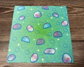 Moon Jelly microfiber glasses cleaning cloths