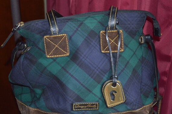 dooney and bourke tartan plaid handbolsas