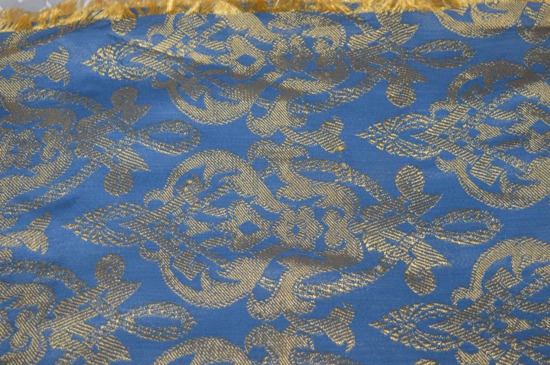 Cobalt Blue Table Runner / Bureau Scarf / Table Scarf / Cobalt Etsy