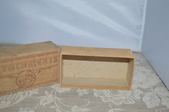 Caja de la máquina de coser / accesorios / caja de cartón - Etsy España