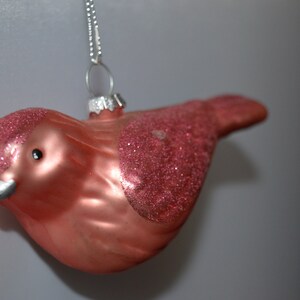 Red cardinal / tree ornament / 4.5&quot; x 2.5&quot; x 2&quot; / red / cardinal / ornament / holiday ornament / holiday decor / Christmas / Christmas decor