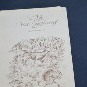 Moja Nowa Anglia / Frank Woolner / 1972 / Stone Wall Press / MA / romans z prowincją Nowej Anglii / 166 stron / twarda oprawa.