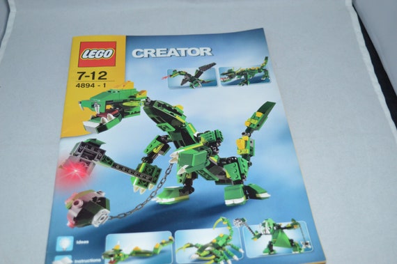Lego / Building Instructions / Creator / / 4894-1 / - Etsy