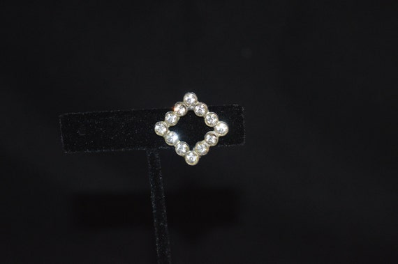 Rhinestone pin / diamond / diamond shape pin / vi… - image 3