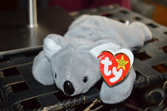 Ty Beanie Baby Koala bear Mei nacido el 15 de enero de 1996 9