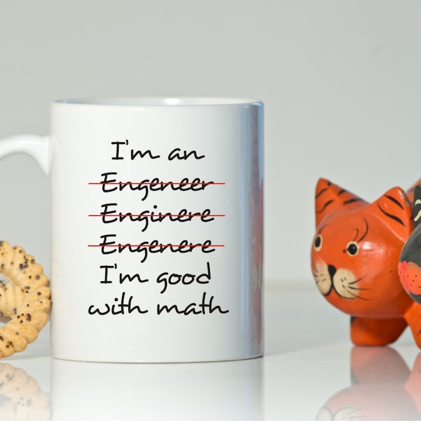 Je suis une tasse d'ingénieur, cadeau d'ingénieur, cadeau pour l'ingénieur, tasse de café d'ingénieur, cadeau drôle, tasse drôle de café pour l'ingénieur, tasse d'ingénieur