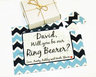 Will you be my Ring Bearer, Ring Bearer proposal, Asking Ring Bearer, Ring Bearer puzzle, Junior Groomsman puzzle, Usher, Groomsman