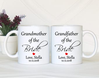 Grandparents of the bride gift, Grandmother of the bride, Grandfather of the bride, Grandparents wedding gift. Grandparents of the bride