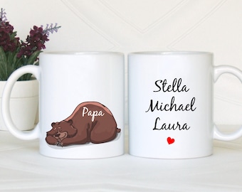 Papa bear, Mama bear, Papa bear mug, Mama bear mug, Dad gift, Mom gift, Mama bear gift, Papa bear gift, New dad gift, new mom gift