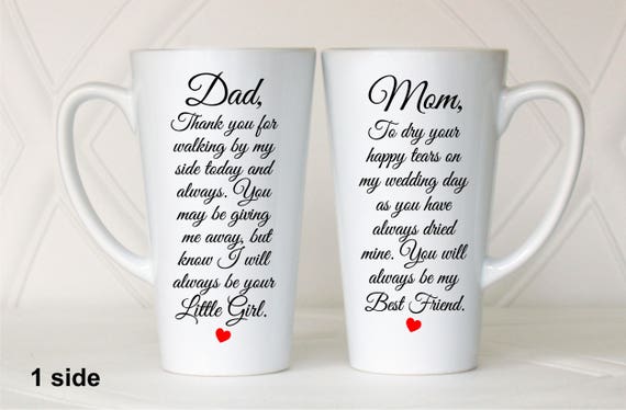 mother and father of bride gifts