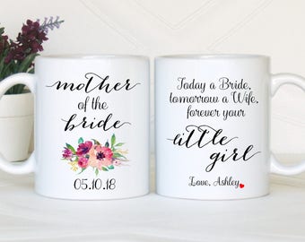 Parents of the bride gift, Mother of the bride gift, Father of the bride gift, Mother of the bride mug, Father of the bride mug, From Bride