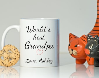 Grandpa gift, Gift for grandpa, Grandpa mug, Grandfather gift, Gift for grandfather, Grandpa Father's Day, Gift from Grandchild, Granddad