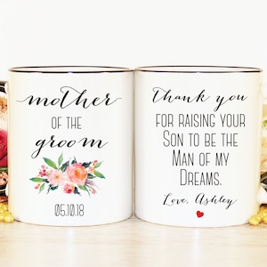 Mother of the Groom gift, Mother of the Groom gift from Bride, Mother of the Groom mug, Mother in Law gift, Mother in Law mug, From Bride image 1