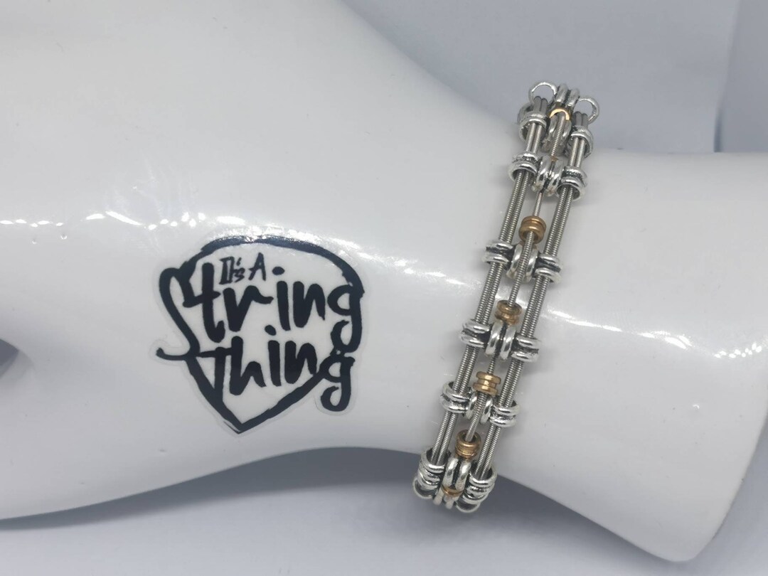 Guitar String Ball End Bracelet Jewellery Etsy