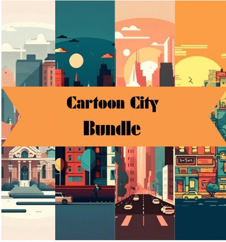 Cartoon City Bundle Bild 1