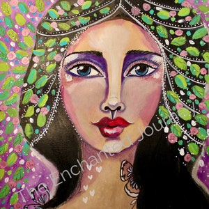 Shekinah, Divine Feminine, Woman, veil, Bride, S&H INCLUDED