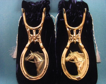 Bootjack, 2 1/2 lb. solid brass, patented unique design, helps remove boots.