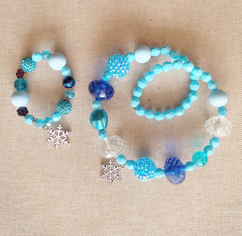 FROZEN SET Elsa inspired Bracelet Necklace set
