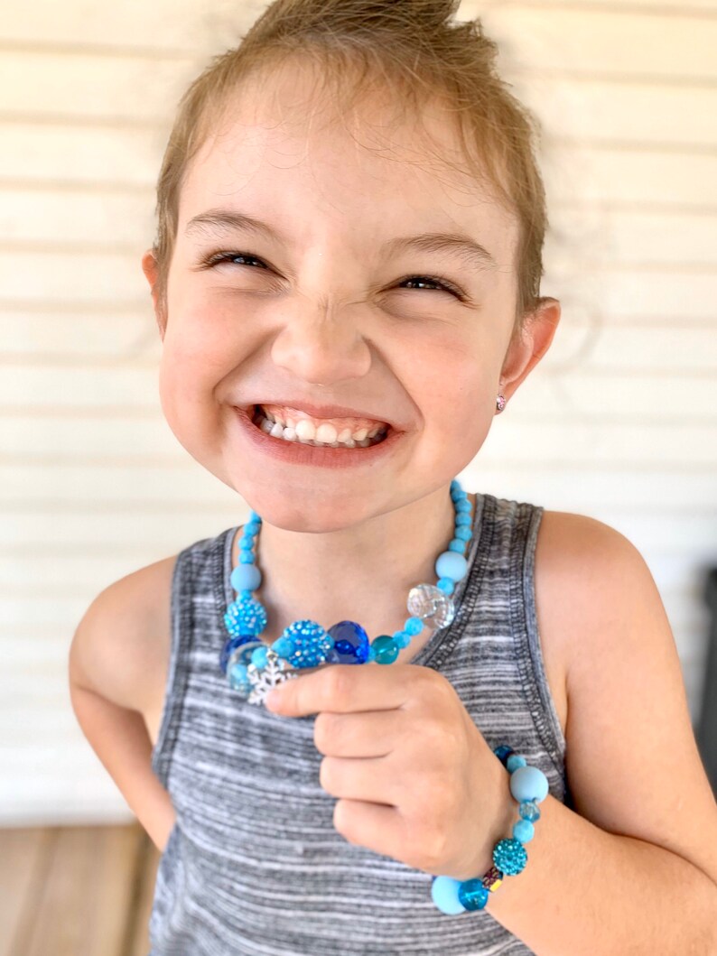 FROZEN SET Elsa inspired Bracelet Necklace set