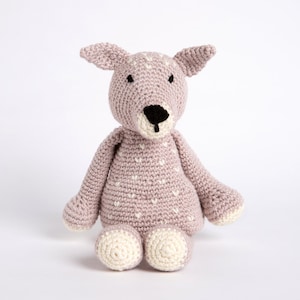 Little Deer Crochet Kit. Easy Deer Amigurumi Kit. Daisy Doe Crochet Pattern by Wool Couture