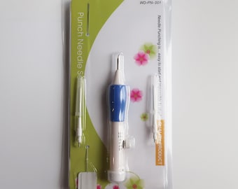 Ferramenta de agulha de perfuração ajustável. Artesanato de perfuração de agulha. Tecido de agulha perfurada grátis