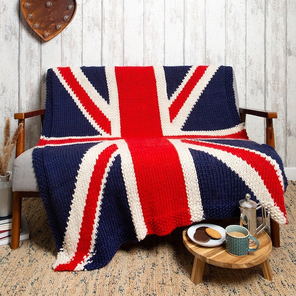 Union Jack Blanket Etsy
