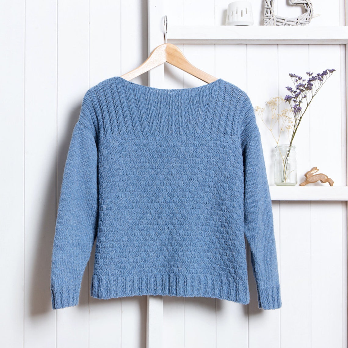 Jumper Knitting Kit. Sweater Knit Kit. Easy Knitting Kit. Etsy UK