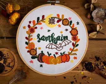 Kit punto croce Samhain - Creazione della Ruota dell'Anno