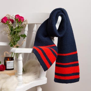 Unisex Merino Scarf Beginner Knitting Kit