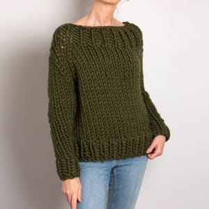 Claire Jumper Easy Knitting Kit