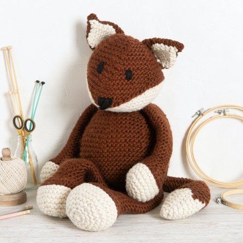 Animal Knitting Kit. Amelia the Giant Turtle Intermediate Etsy