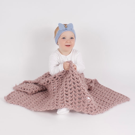 Granny Square Blanket Crochet Kit– Wool Couture