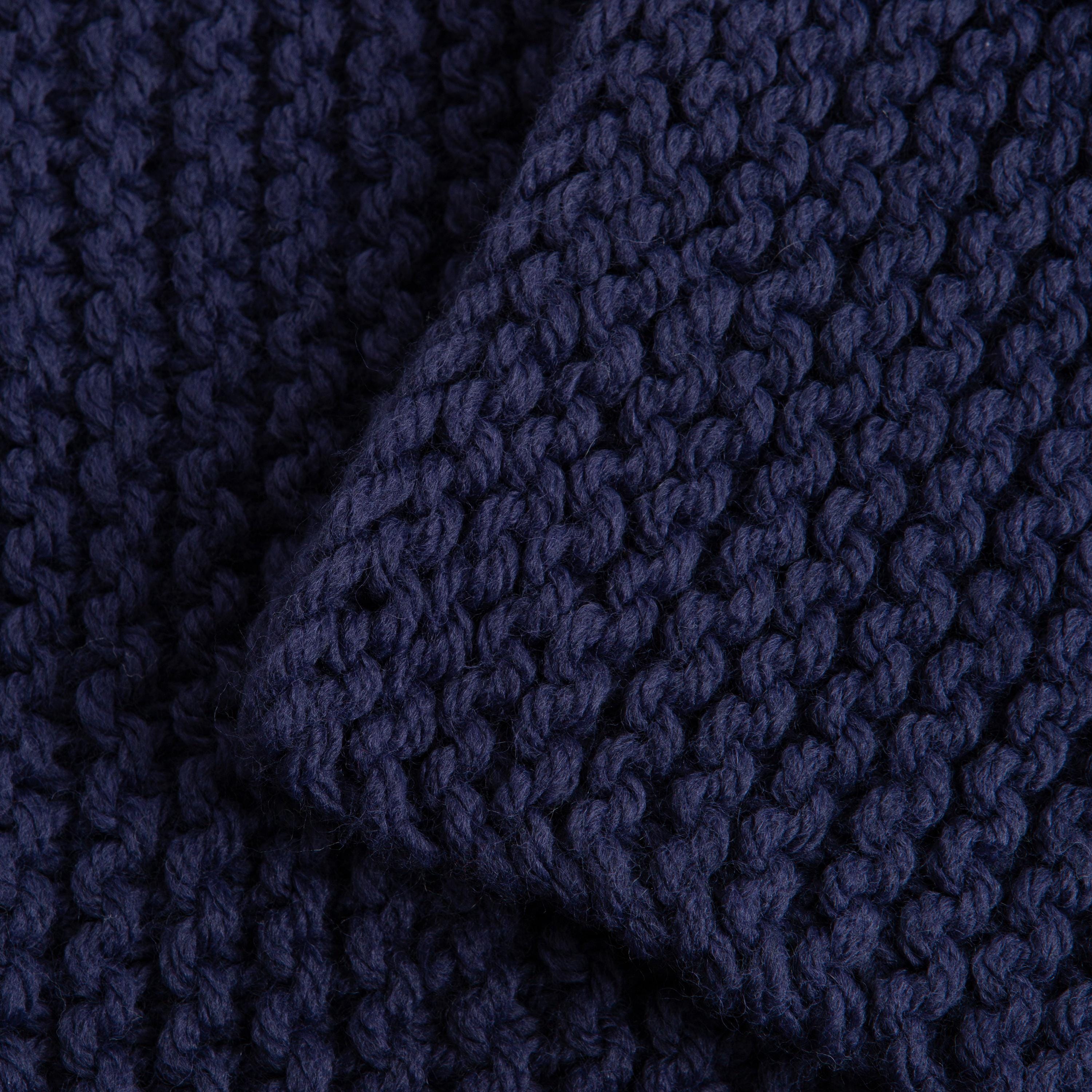 Garter Stitch Blanket Knitting Kit | Beginner Blanket Knit Project