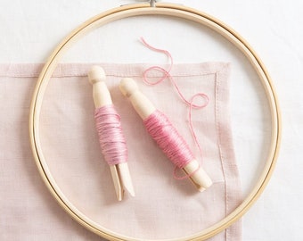 Wooden Embroidery Hoop 8 inch. Embroidery Hoops. Haberdashery Supplies