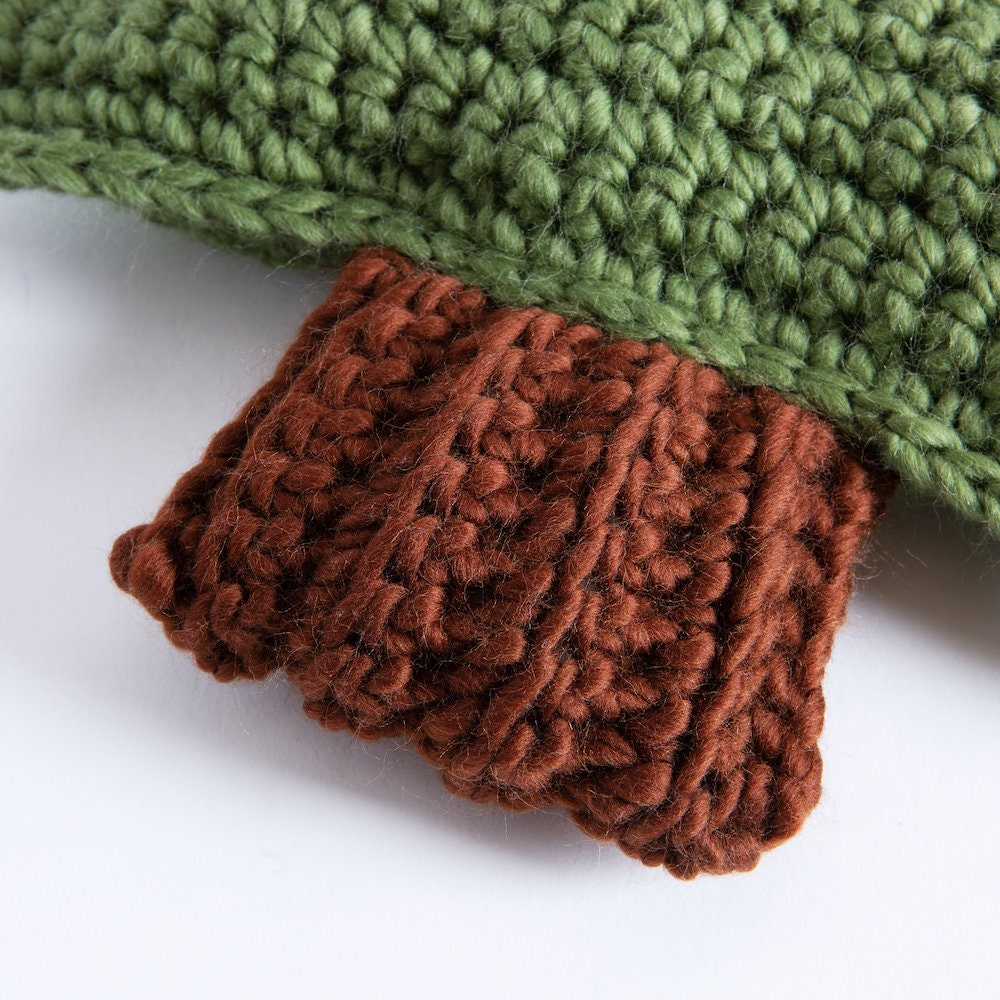 Kit De Crochet DIY Pour Débutants - Sapin De Noël à Réaliser Soi-même - Fourni Avec Laine, Crochet Et Instructions - Décoration De Noël
