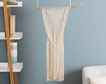 Macrame Craft Kit. Macrame Wall Hanging Macrame Kit. Boho Dreams Beginners Macrame Craft Kit by Wool Couture.