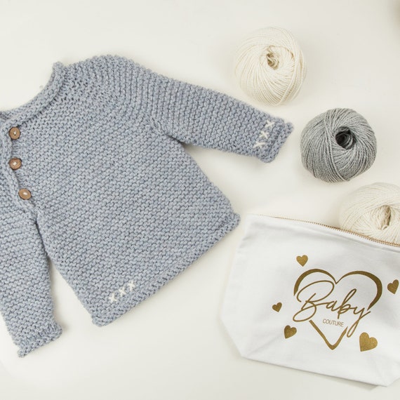 handknit baby cardigans