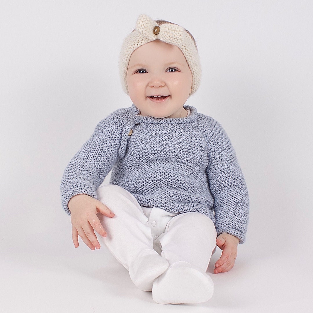 Blossom Jumper Baby Knitting Kit. Toddler Hand Knit. Jumper Etsy UK