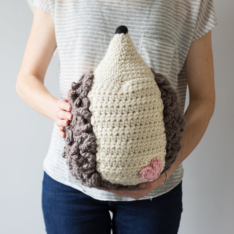 Hedgehog Crochet Kit. Giant Amigurumi Hedgehog Crochet Kit. Etsy UK