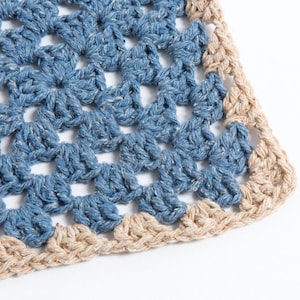 Blanket Crochet Kit for Beginners. Granny Square Crochet Throw. Catalonia Granny Squares Blanket Crochet Kit by Wool Couture. image 6