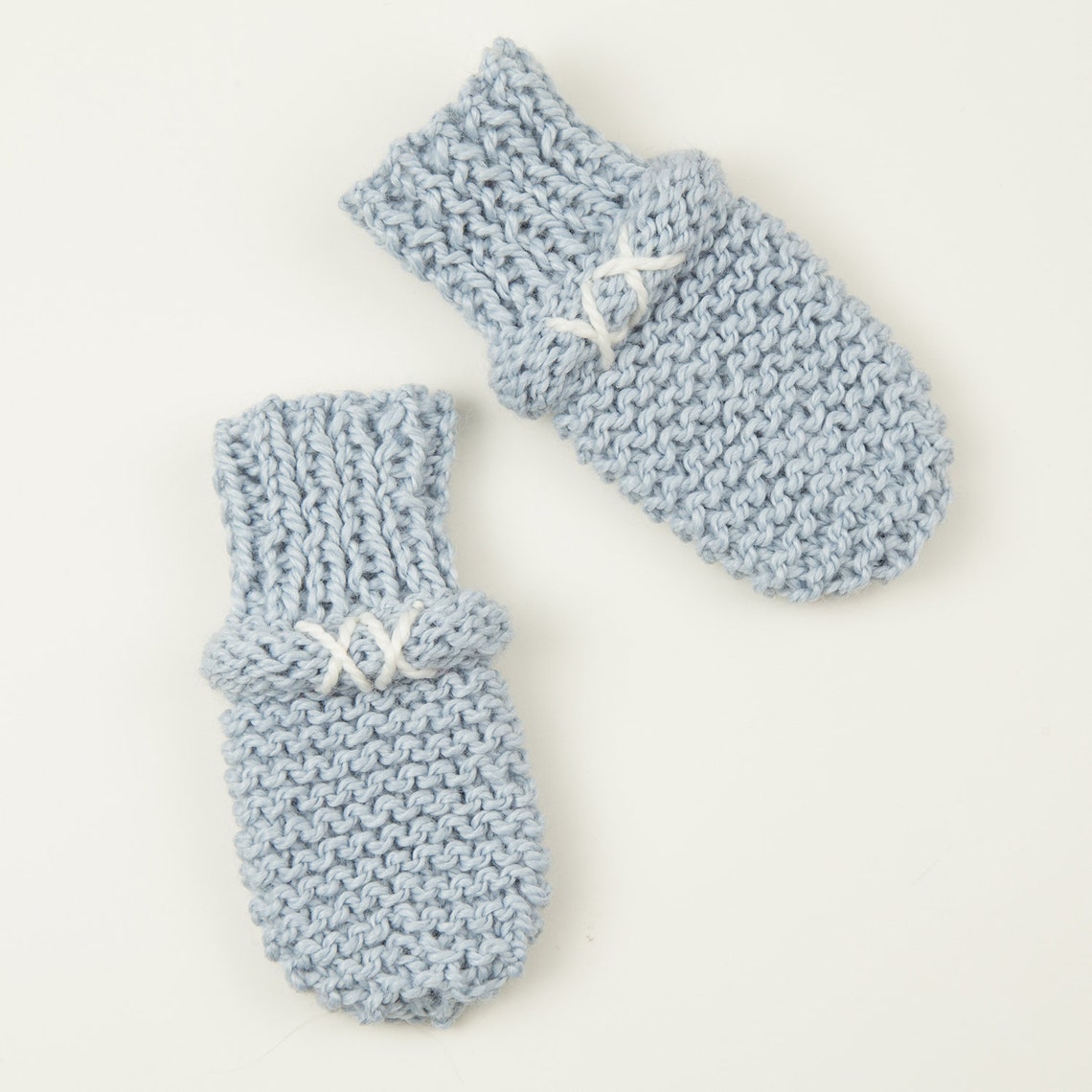 Mittens and Booties. Baby knitting kit. New baby gift. Easy Etsy
