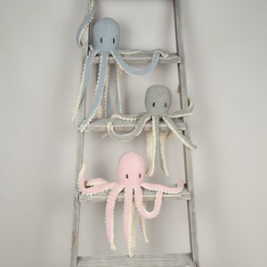 Robyn Octopus Breiset. Amigurumi Octopus. Dieren breiset. Eenvoudig breipakket. Babyshower cadeau. Baby patroon van Wool Couture afbeelding 6
