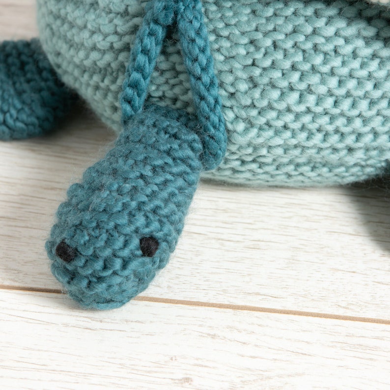 Animal Knitting Kit. Amelia the Giant Turtle Intermediate Etsy