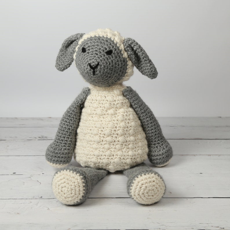 Lionel Lamb Crochet Kit. Crochet Pattern for a Giant Sheep. Etsy UK