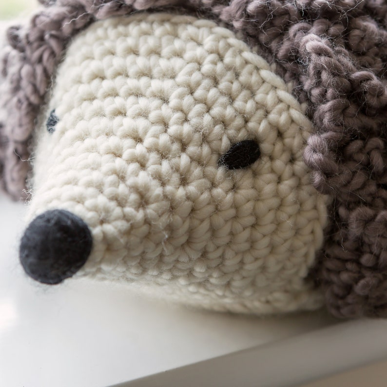 Hedgehog Crochet Kit. Giant Amigurumi Hedgehog Crochet Kit. Etsy UK