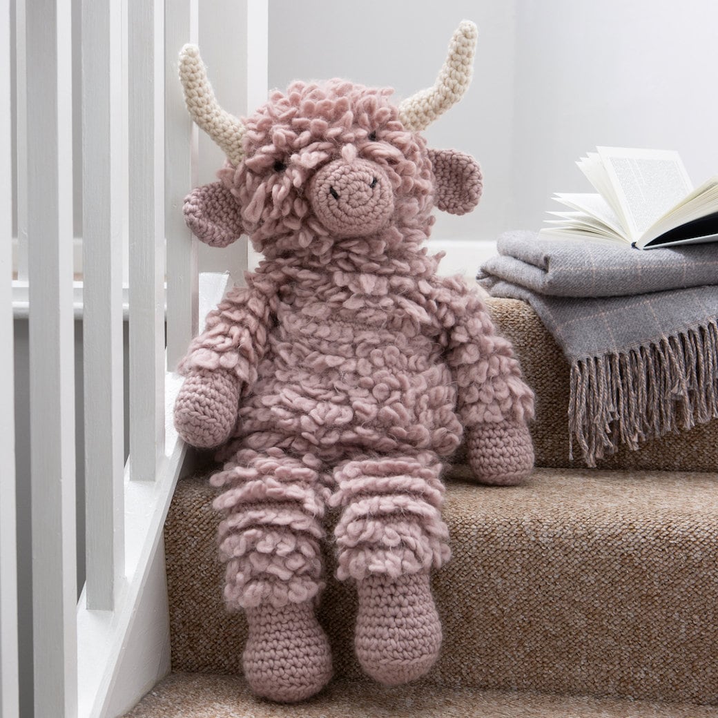 crochet kit highland cow in spanish｜TikTok Search