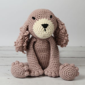 Animal Crochet Kit. Intermediate Level Crochet. Stitch Puppy Crochet Pattern By Wool Couture. Newborn Gift