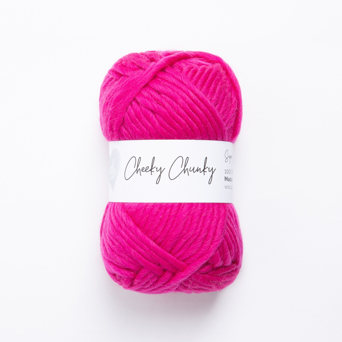 Raspberry Super Chunky Yarn. Cheeky Chunky Yarn by Wool Etsy UK