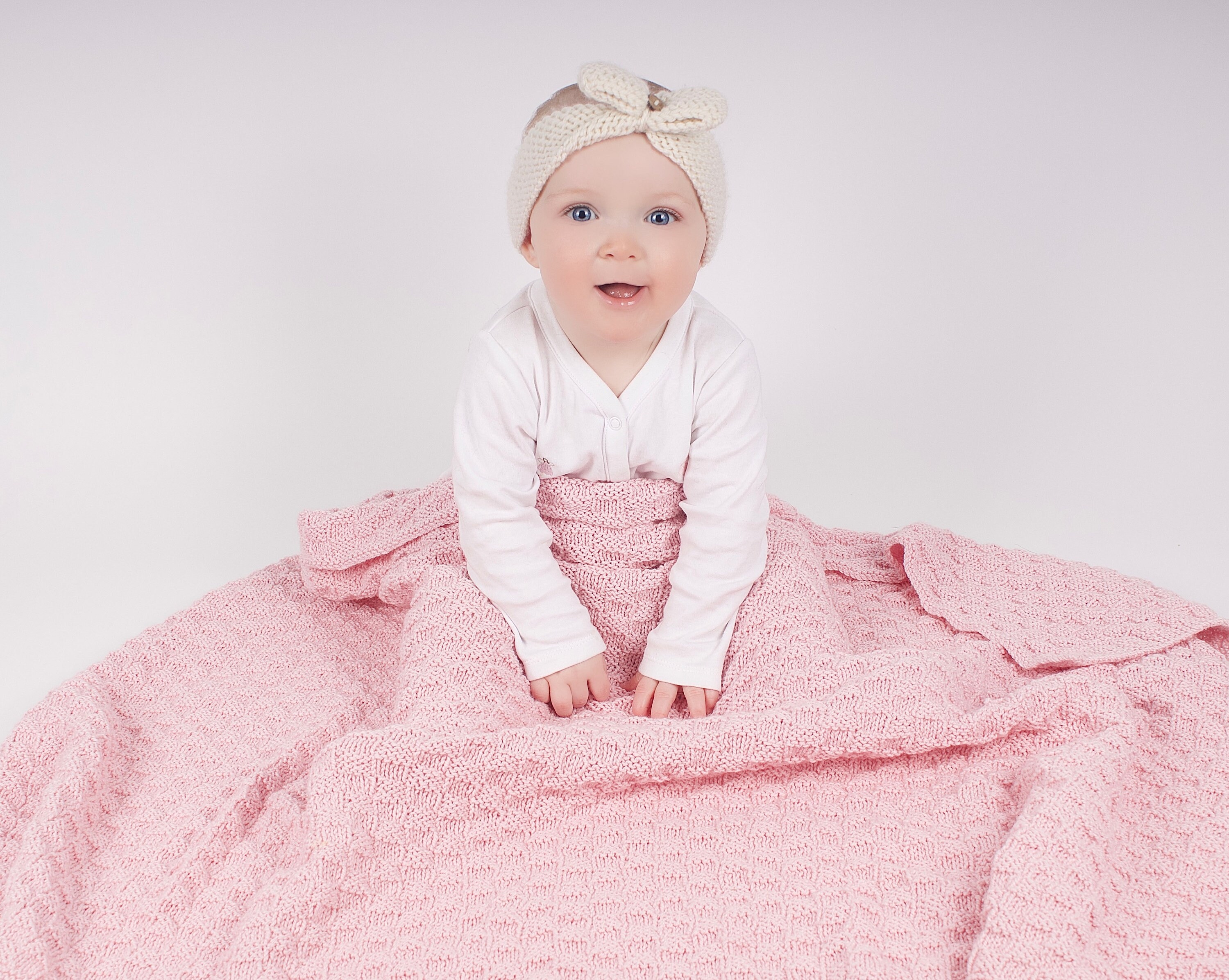 Baby Blanket Knitting Kit. Molly Baby Blanket Knitting Kit. Etsy