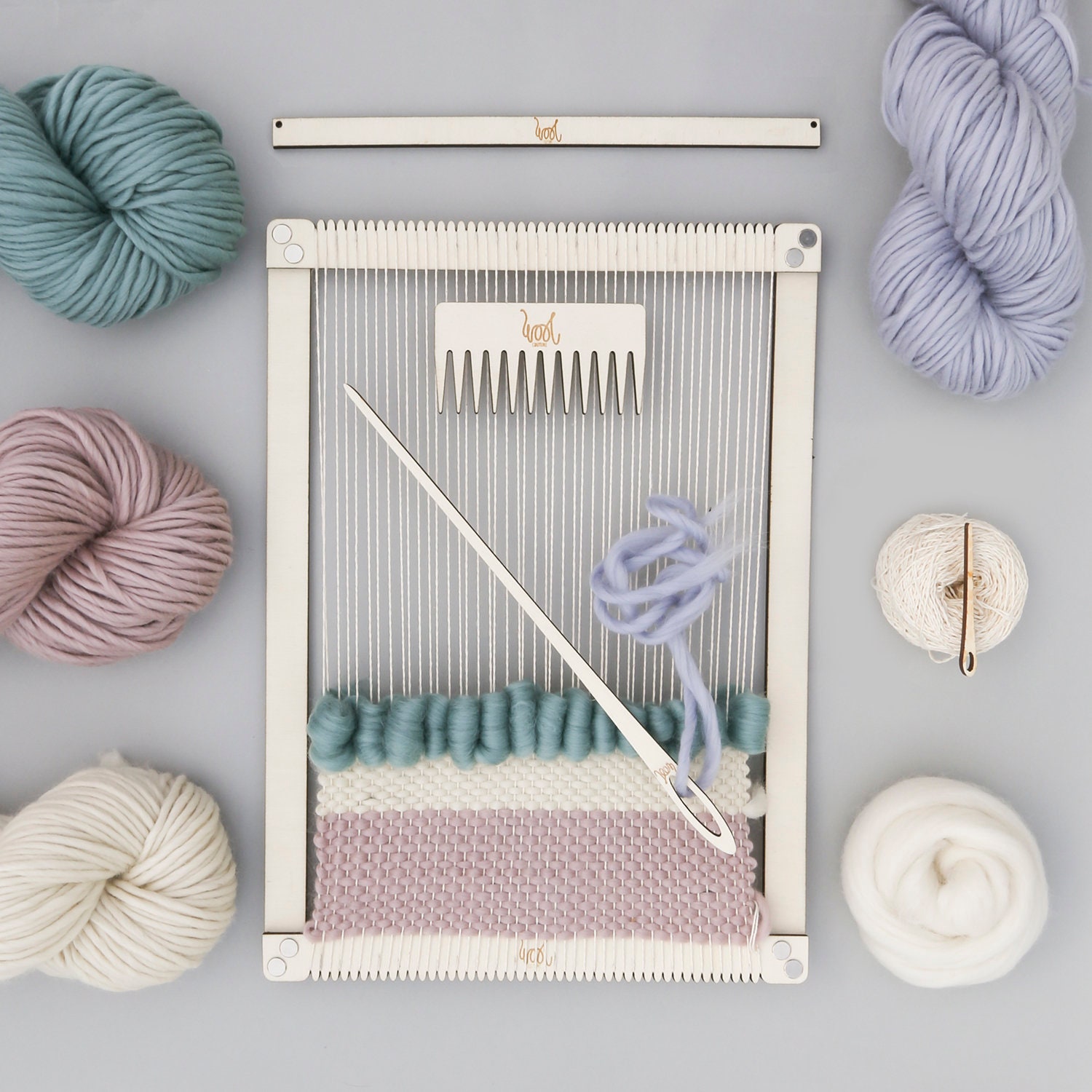 Weaving instructions - Here's how to weave with Micki's loom